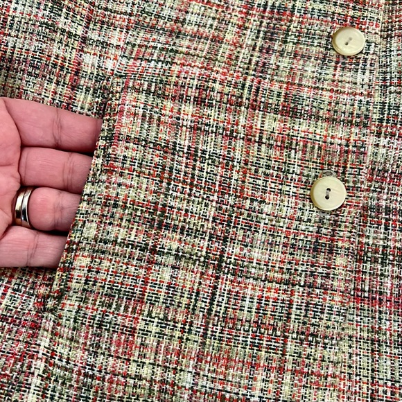 Pink Tweed Blazer Jacket - Picture 2 of 5